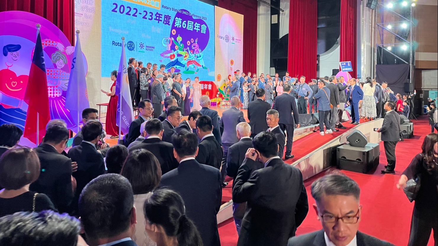 尖端奈米科技展示銀泉富氫活水和銀豐潔齒液於國際扶輪3462地區年會