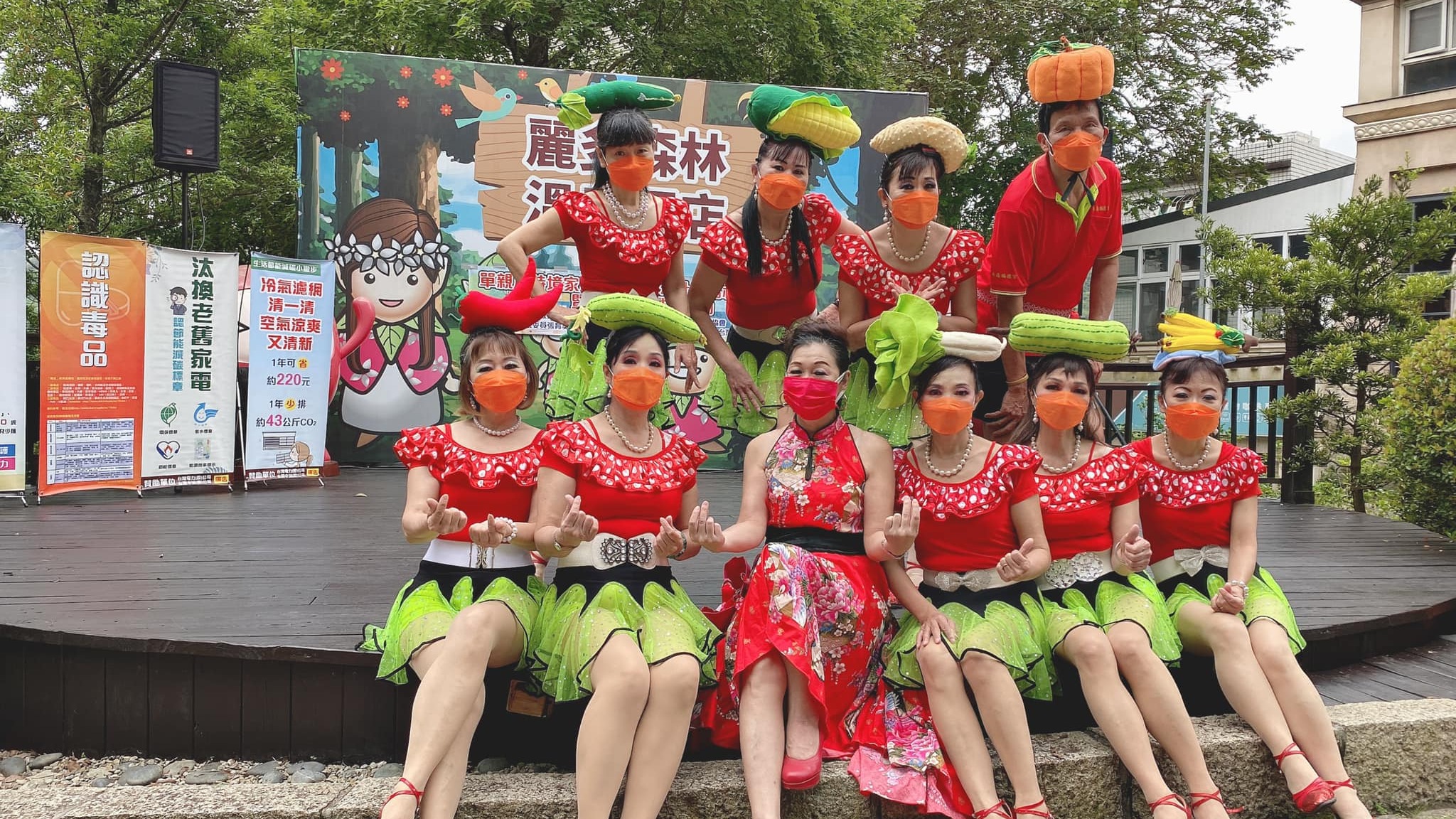 妮雅文化藝術團 7月30日 於八德區大宏里市民活動中心 舉辦「客家花布創意手作、客家歌舞展演暨防災安全、租稅宣導」。