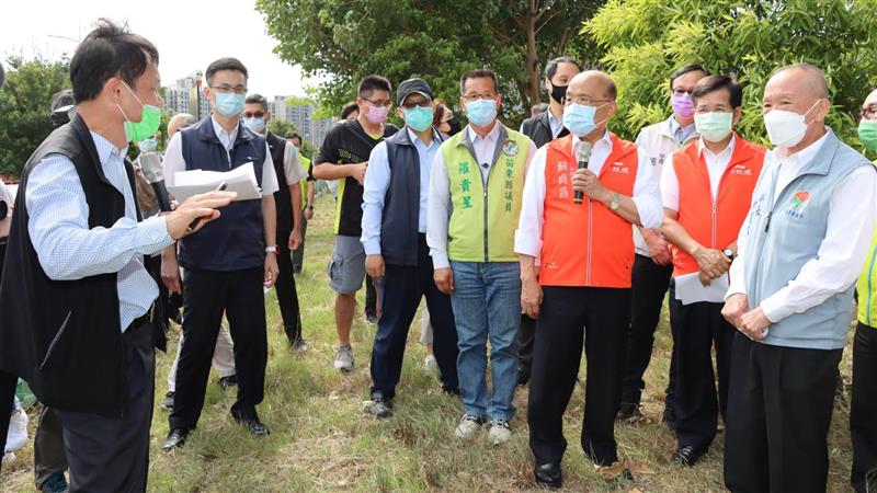 行政院長蘇貞昌應允全額補助苗縣警局原地重建及頭份國中興建專科教學大樓工程