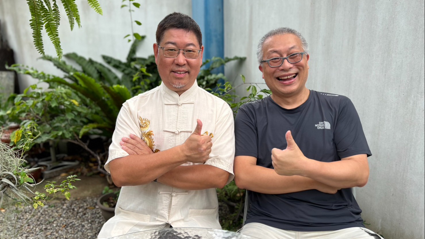 "章新漫談"主持人章新邀請周宗信理事長節目暢談易經與美食 展開一場美食與易經的饗宴