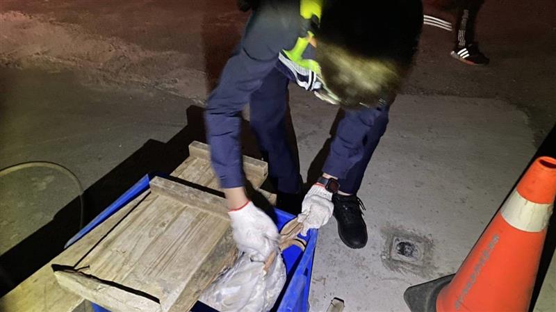 我的老天鵝呀！大白鵝逛大街 苗警智勇擒鵝 