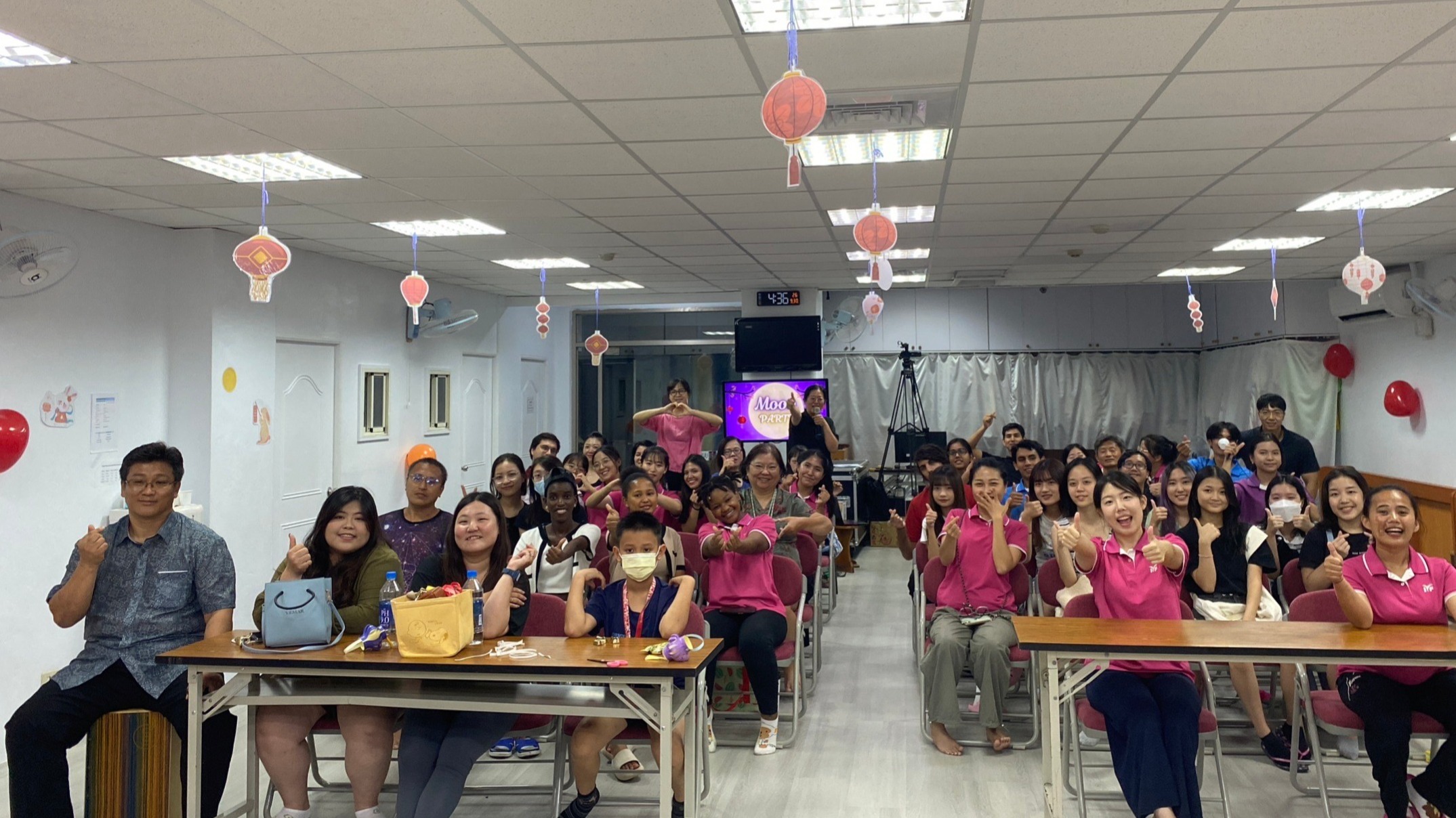 國際青少年聯合會邀請來自全世界的青少年 一起在台灣度過愉快中秋節