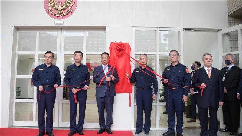 內政部警政署公投指揮所揭牌 強化公投治安維護工作