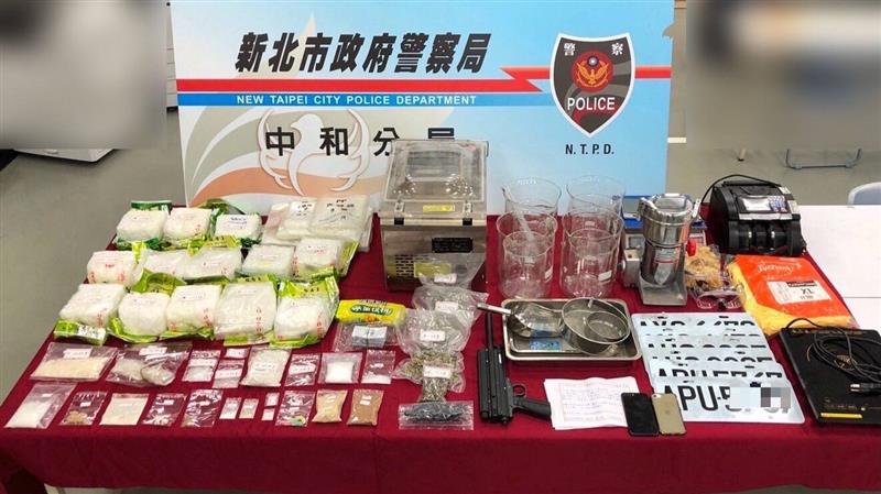製毒工廠暗藏鐵皮屋 中和警溯源緝獲安毒13公斤