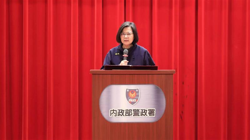 警政署年終署務會報 總統親臨勗勉