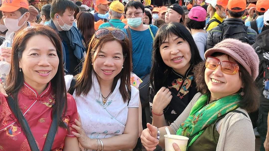 來自四面八方的信眾令人感動的白沙屯媽祖