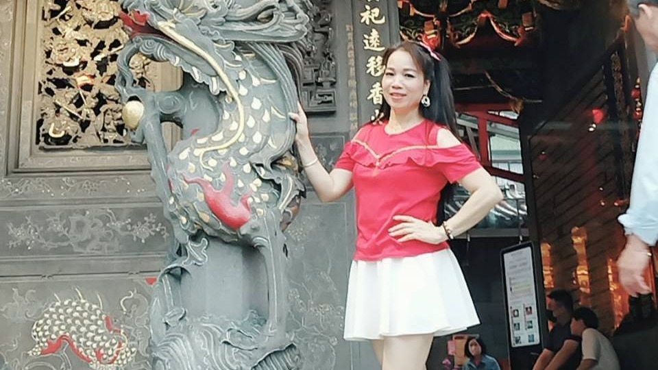 李麗虹老師帶領學生們到【桃園景福宮】我愛媽咪感恩晚會慶母親節