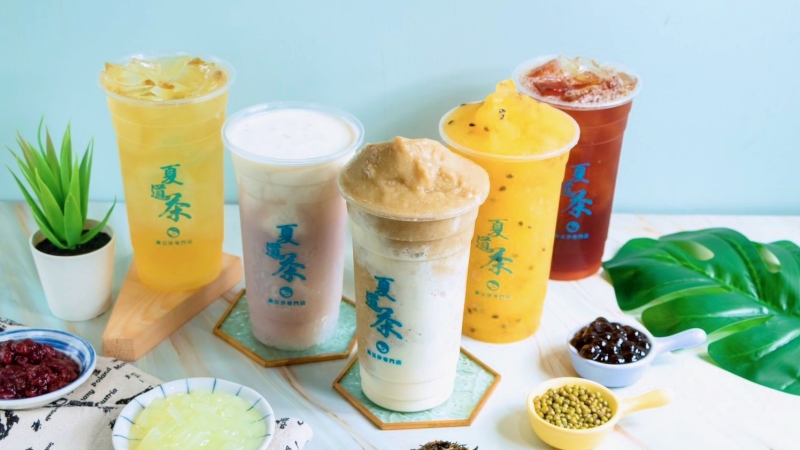 小琉球必喝推薦｜夏道茶綠豆沙專門店-琉球店｜花生冰沙 & 檸檬冬瓜人氣手搖