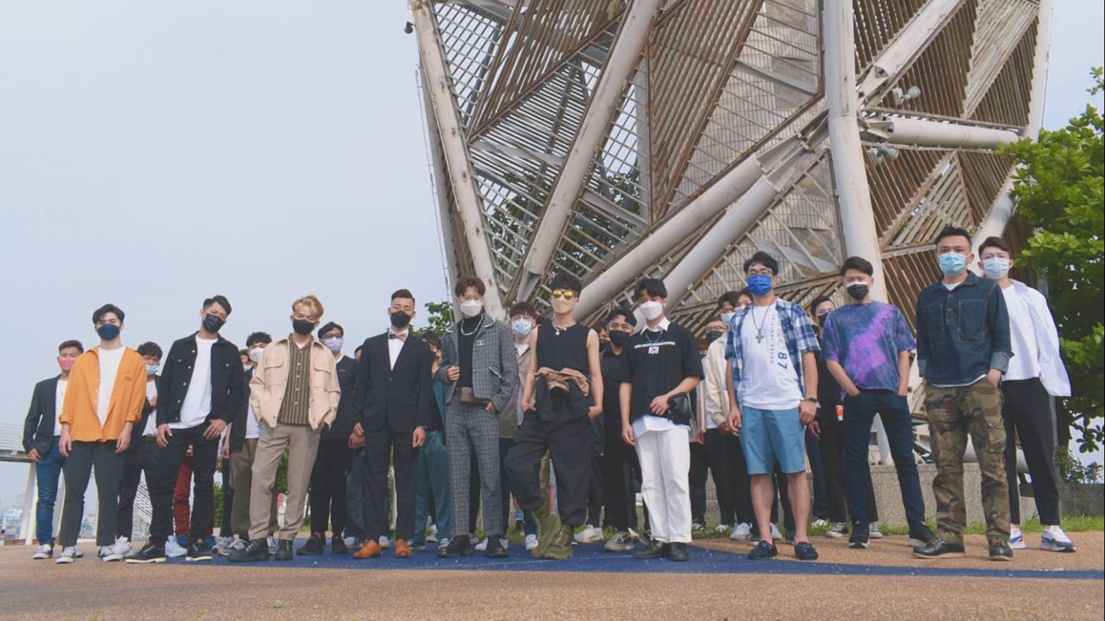 台南最帥的風景！米蘭2022百人紳士秀
