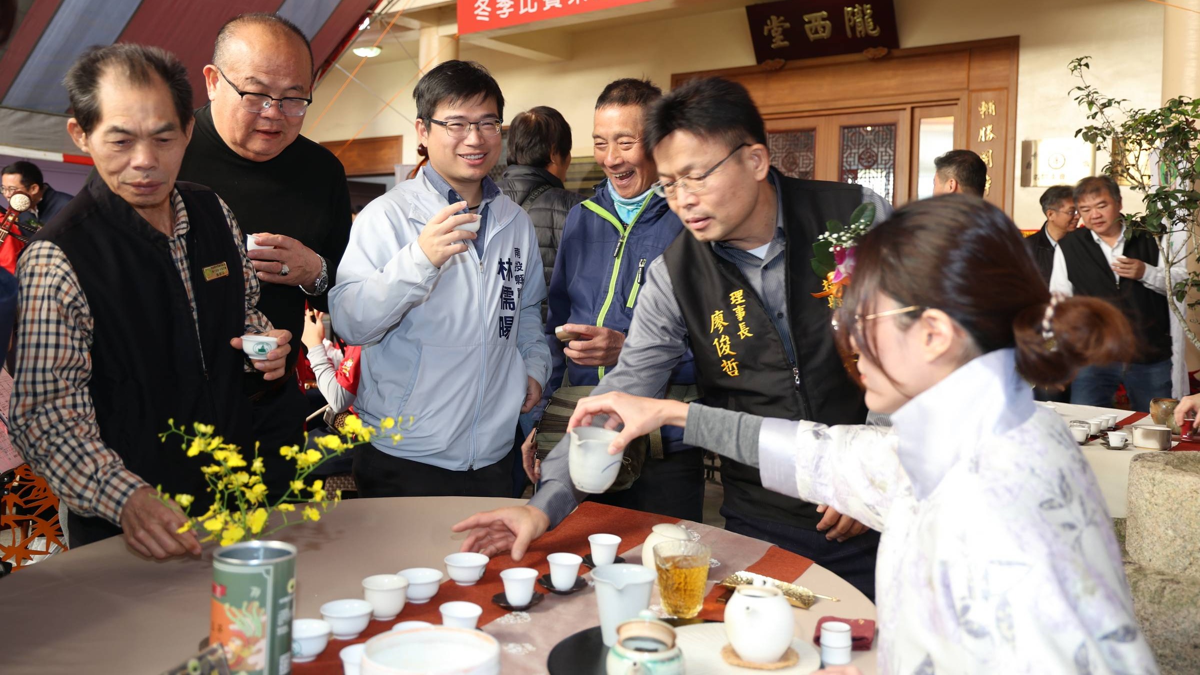 三光國中絲竹悠揚揭序幕 特等茶王開罐飄香李氏家園 南投好茶・韻味傳承！