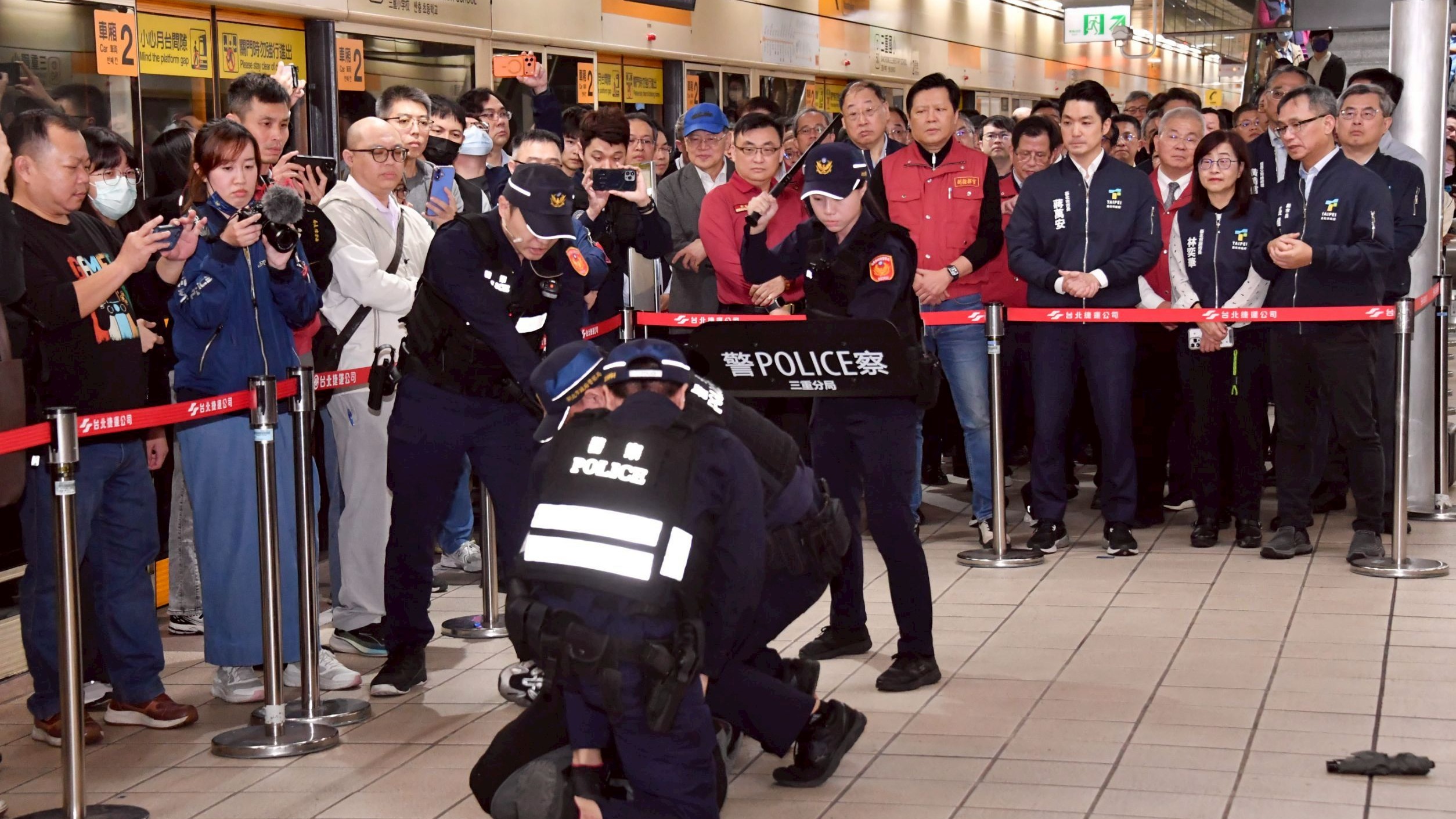 視察雙北跨域高強度無差別攻擊危安演練  料敵從寬、禦敵從嚴