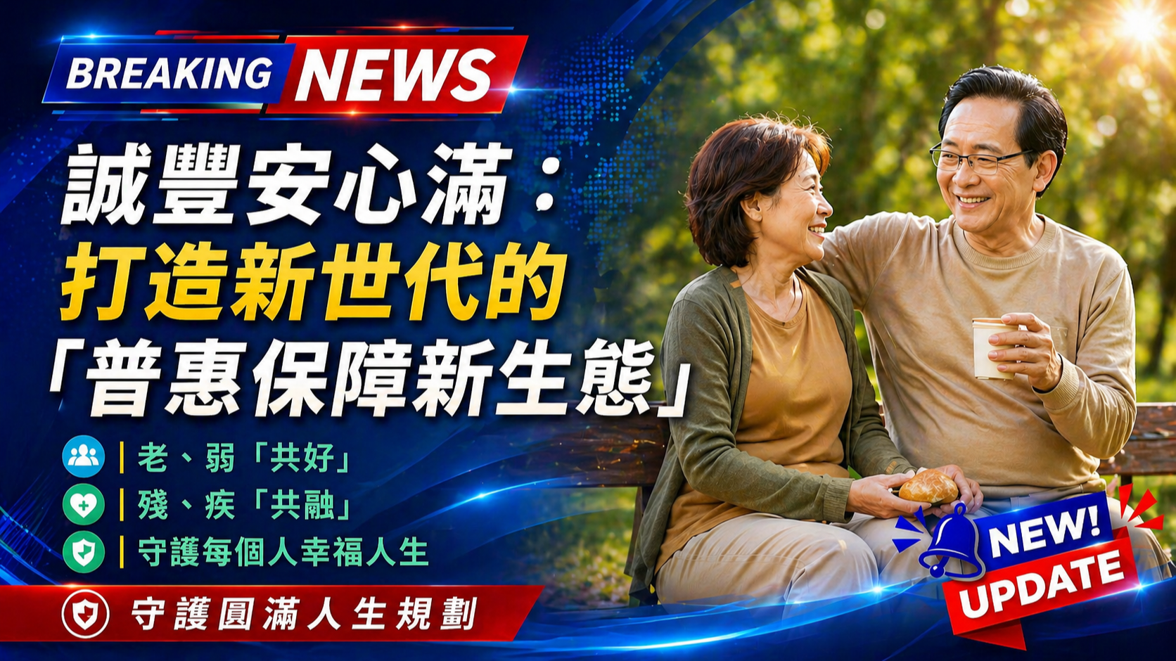 誠豐安心滿：打造新世代的「普惠保障新生態」