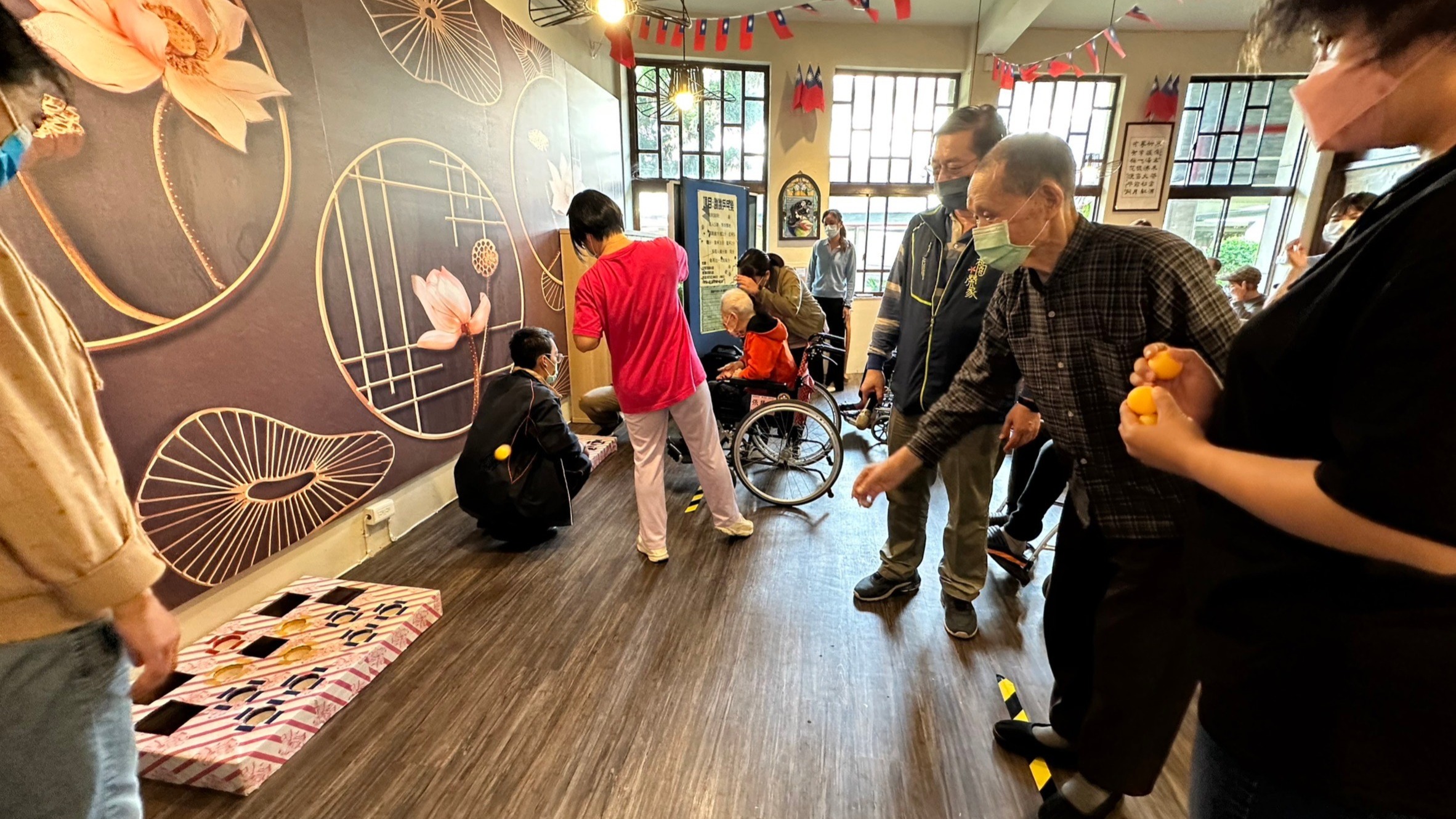 長照也能玩得如此開心  桃園榮家競賽高手雲集  不老住民展現活力秀才藝