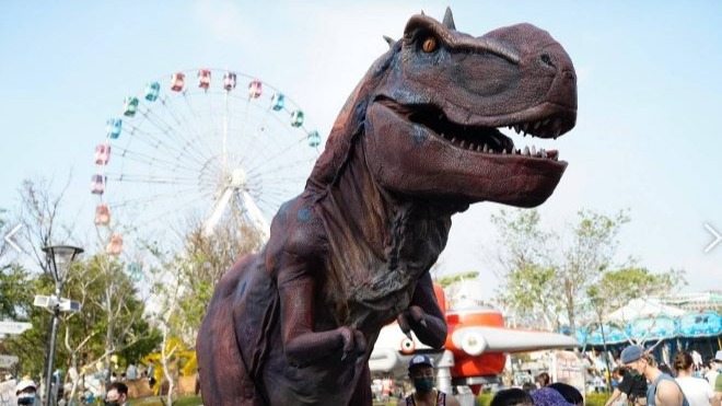 一秒走進侏羅紀公園！1/20-2/12巨型恐龍登陸兒童新樂園